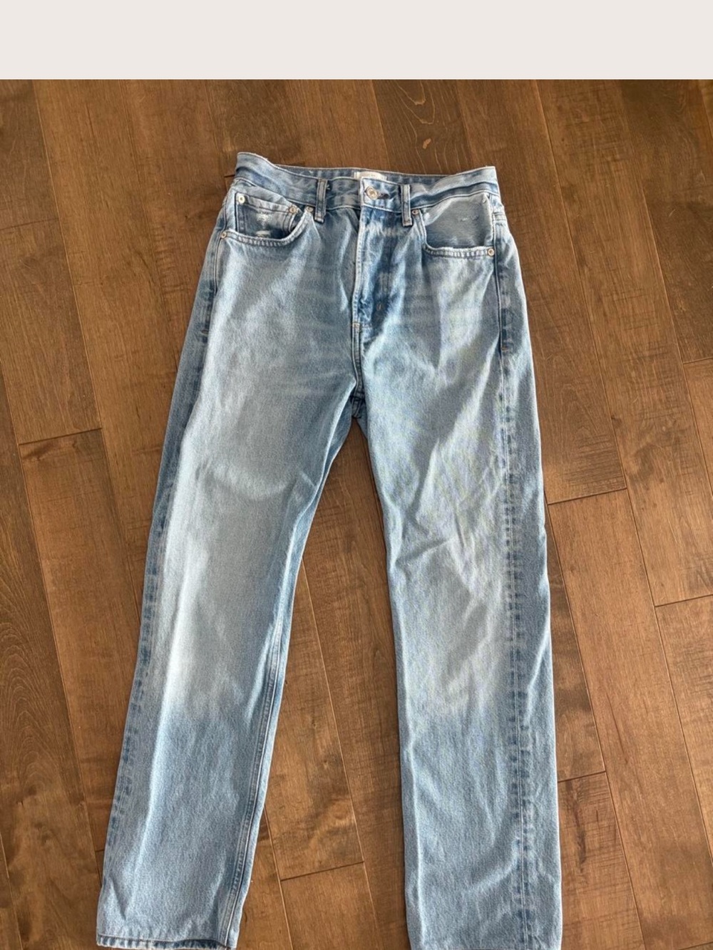 Citizens Of Humanity Light Blue Straight Jeans